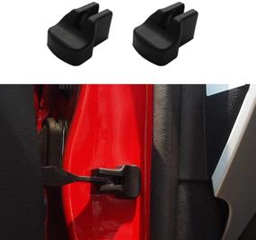 img 3 attached to 🚪 Премиумная защита ручки двери TopDall с ограничителем и заглушкой для Ford Mustang 2015-2021 - Антикоррозийный интерьерный аксессуар