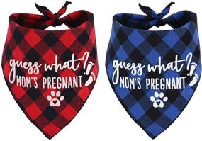 img 4 attached to JPB Pregnant Pregnancy Announcement Bandanas