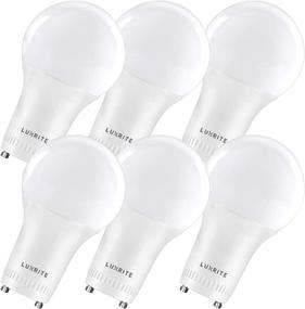 img 4 attached to Luxrite A19 LED GU24 Light Bulb: The Ideal Industrial Electrical Solution for Lighting Components