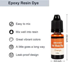 img 3 attached to 🎨 Epoxy Resin Color: 24 Vibrant Colors Pigment Liquid for Jewelry Making and DIY Crafts