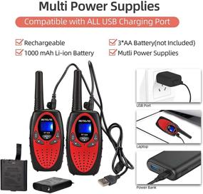 img 2 attached to Enhance Communication with Retevis Walkie Talkies: Rechargeable Channel