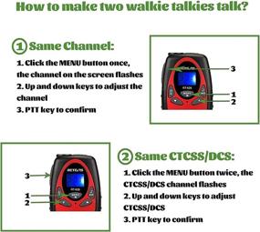 img 1 attached to Enhance Communication with Retevis Walkie Talkies: Rechargeable Channel