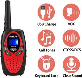 img 3 attached to Enhance Communication with Retevis Walkie Talkies: Rechargeable Channel