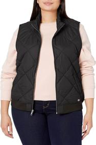 img 2 attached to 🧥 Dickies Women's Quilted Bomber Vest: Stylish & Functional Outerwear for Trend-setting Ladies