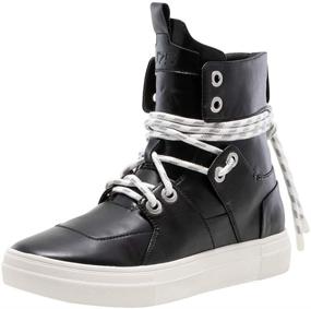img 4 attached to J75 STRYDER Lacing High Top Sneaker Men's Shoes