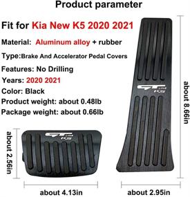 img 3 attached to TDOFYH Aluminum 2020 2021 Accelerator Covers（Black）