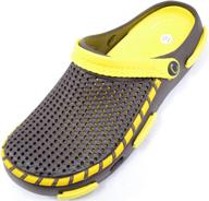 summer garden holiday hospital sandals men's shoes logo