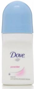 img 1 attached to ✨ Dove Roll On Antiperspirant Deodorant, Powder, 2.5 oz (Pack of 2): Long-lasting Protection & Freshness