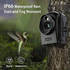 img 1 attached to 📸 Dsoon Time Lapse Camera for Outdoor Construction/Plant/Weather/Life, 1080P, 2.4" HD TFT LCD, IP66 Waterproof Level, 6-Month Battery Life, Includes 32GB TF Card