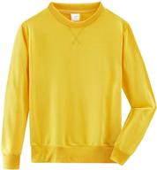 👕 spring gege crewneck pullover sweatshirts: boys' fashion hoodies & sweatshirts logo