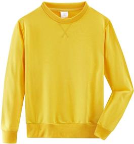 img 4 attached to 👕 Spring Gege Crewneck Pullover Sweatshirts: Boys' Fashion Hoodies & Sweatshirts