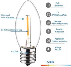 img 2 attached to 🔌 iSoptox Waterproof Replacement Candelabra Industrial Electrical: Optimal Protection in Any Environment