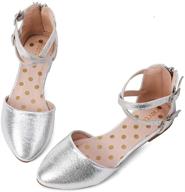 👣 nerteo sparkly sandals for toddler girls: pretty glitter shoes logo