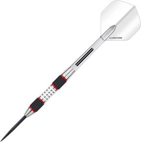 img 2 attached to 🎯 Enhanced RED DRAGON Evos Tungsten Steeltip Darts Set - Wide Range of Weights (24g, 26g, 28g) - Complete with Flights, Stems, and Wallet