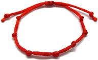 🔮 mystic jewels by dalia: red string kabbalah bracelet for powerful 7 knots protection and warding off evil eye logo