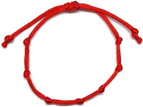 img 2 attached to 🔮 Mystic Jewels by Dalia: Red String Kabbalah Bracelet for Powerful 7 Knots Protection and Warding off Evil Eye