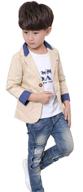 fashion blazers casual jackets jacket boys' clothing logo