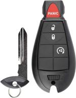 🔑 enhanced keylessoption remote key fob alarm for ram 1500, 2500, 3500 gq4-53t logo