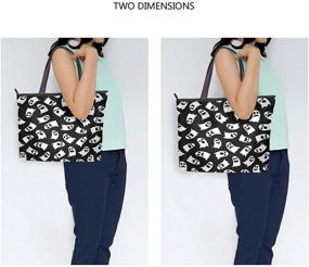 img 3 attached to JSTEL Christmas Handbag: Stylish Handle Shoulder Women's Handbags, Wallets, and Totes