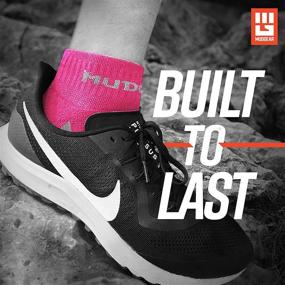 img 1 attached to 🏃 Conquer Trails with MudGear Quarter Length Trail Running Socks