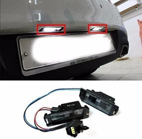 img 1 attached to 🚗 OEM Rear License Plate Lamp Light Assy for Hyundai 2009- Genesis Coupe: Authentic Vehicle Parts