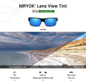 img 1 attached to 😎 Улучшенные заменяемые линзы Mryok для солнцезащитных очков Oakley Turbine: незаменимые аксессуары мужского гарнитура