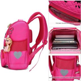 img 1 attached to 🎒 Waterproof Backpacks for Preschool and Elementary Students