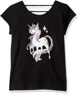 children's place novelty graphic t-shirt for girls: clothing, tops, tees & blouses logo