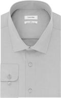 👔 calvin klein herringbone xxl men's shirts - clothing for contemporary style logo