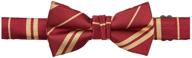 seo-friendly jacob alexander boys' double stripe pre-tied accessories logo