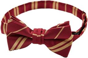 img 3 attached to SEO-Friendly Jacob Alexander Boys' Double Stripe Pre-Tied Accessories