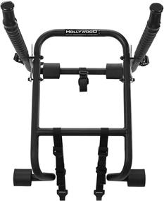 img 2 attached to Efficient & Stylish Hollywood Racks F1B 3-Bike 🚲 Trunk Mount Rack, Black - Securely Carry 3 Bikes!