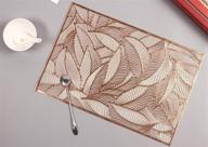 wedding decor: gorgeous rectangular placemat for table settings логотип