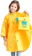 🧥 stylish waterproof lightweight jacket outwear rain coats for little girls and boys logo