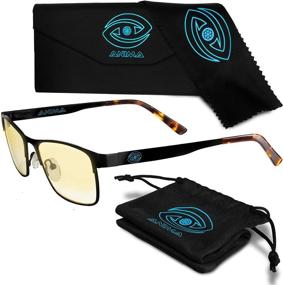 img 4 attached to 👓 Anima Computer/Gaming Blue Light Glasses: Combat Digital Eyestrain, Boost Sleep Quality, and Enhance Performance & Productivity