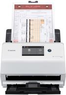 🖨️ canon imageformula r50 office document scanner: color duplex scanning for pc & mac, wi-fi & usb connectivity, lcd touchscreen & auto document feeder - easy setup included! logo