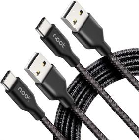 img 4 attached to 6FT Braided USB Type C to A Fast Charging Cable for Google Pixel 6/6Pro/5a/5/4a/4/4XL/3a XL/2/2XL/3/3XL Samsung Galaxy S21,S20,S20 FE,S10,S9,S8,A72,A52,A32,A71,A51 - 2-Pack Charger