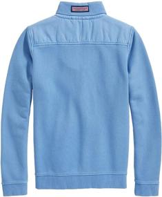 img 1 attached to 👕 Stylish and Comfortable Boys' Shep Shirt Half-Zip Pullover by Vineyard Vines