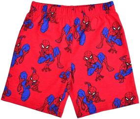 img 1 attached to 🕷️ Marvel Spider Man Raglan Shirt for Boys: 2-Piece Stylish Clothing Set