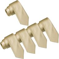 🎀 affordable wholesale groomsman skinny champagne accessories: ties, cummerbunds & pocket squares for wedding logo