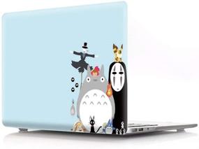 img 4 attached to 🎃 HRH Halloween Totoro Design Laptop Body Shell Protective PC Hard Case for MacBook Air 11" 11.6 inch - Ultimate Protection with Spooky Style (A1370 and A1465 Models)