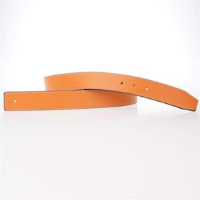 img 2 attached to Replacement Leather Belt Hermes Brown Men's Accessories