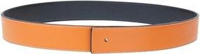 img 4 attached to Replacement Leather Belt Hermes Brown Men's Accessories