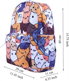 img 3 attached to Versatile Shoulder Knapsack: Japanese Multifunctional Backpack