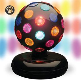 img 3 attached to Kicko 11 Inch LED Spinning Disco Ball - Perfect for Parties, Lighting, Halloween, Christmas, and Flare - 1 Pack