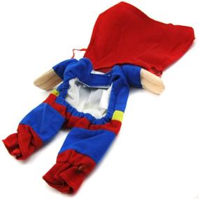 img 1 attached to Alfie Pet - Superman Superhero Costume