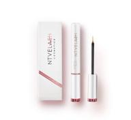 ntve eyelash growth serum - non-gmo, gluten & soy free - stronger, longer & thicker lashes - eyebrow growth serum for bold brows - rapid lash enhancing serum - 7.4ml lasts approx. 6 months. logo