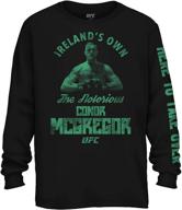 conor mcgregor men's ufc shirt for ultimate fit and style logo