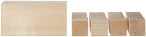 img 3 attached to Basswood Carving Kit - Premium Quality Wood Blocks for Whittling - 🪵 Includes Two Soft Wood Blank Sizes - Made in the USA for Incredible Value