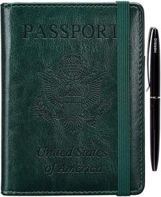 img 4 attached to 🛂 HERRIAT Travel Passport Holder with RFID Blocking Technology